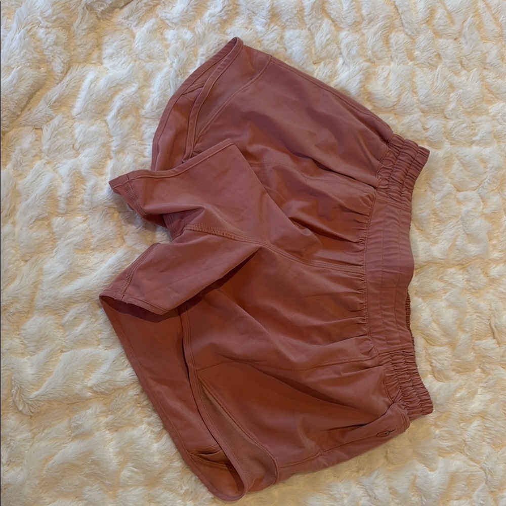 Lululemon Athletica Pink Athletic Shorts